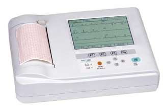 Channel ECG EKG Machine Electrocardiograph with interpretation