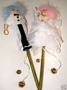 Wedding Decorations Table Favor Party Wands Bride Groom  