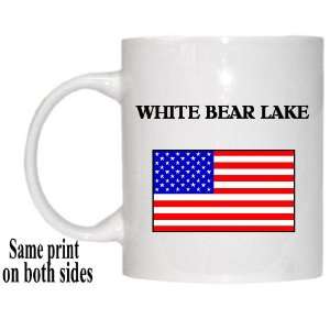  US Flag   White Bear Lake, Minnesota (MN) Mug Everything 