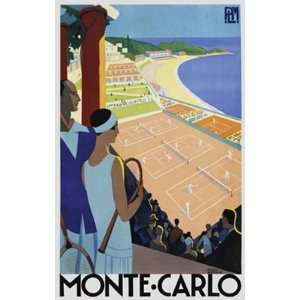    Monte Carlo by Roger Broders 36 X 24 Poster