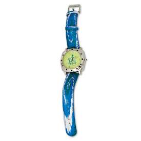 New Tie Dyed Turtle Pacifica Blue Band Wrist Watch  