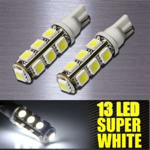  T10/192/194 BASE WHITE 10 LED INTERIOR LIGHTS BULBS 