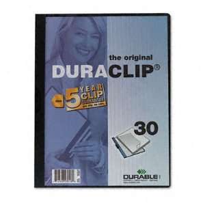    Vinyl DuraClip Report Cover w/Clip Letter Holds 443598 Electronics