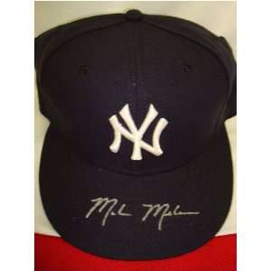  Mark Melancon Signed Yankees Hat