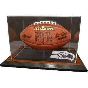    Seattle Seahawks Zenith Football Display   Brown