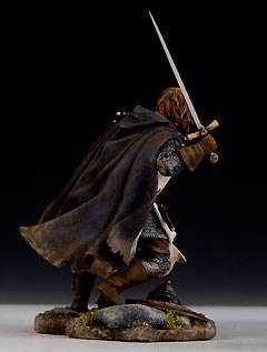 6257 – Crusader Fighting w/Sword and Shield (54mm). This figure will 