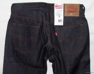 Levis Premium Rigid Redline Selvedge 514 Slim Straight Jeans 34 x 34 