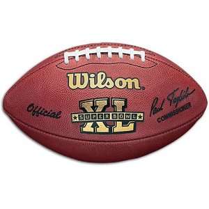  Super Bowl XL Football F1007 40 (Official size) With Team 
