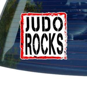  Judo Rocks   Window Bumper Laptop Sticker Automotive