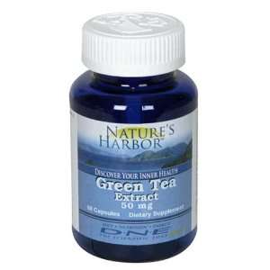 Natures Harbor Discover Your Inner Health Green Tea Extract, 50 mg 
