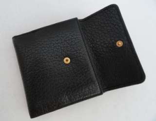 BN Dolce & Gabbana Black D&G logo Leather Wallet Bag Purse   Rare 