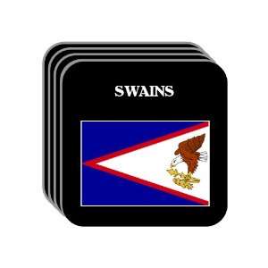  American Samoa   SWAINS Set of 4 Mini Mousepad Coasters 