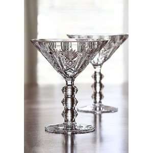  Waterford Masterworks Monarch Martini Pair 2Nd Edition, 9 