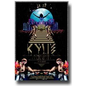  Kylie Minogue Poster   DVD Promo Flyer   Les Folies 