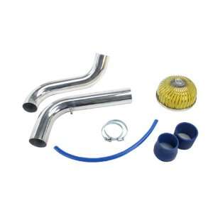   GS/RS/LS POLISHED COLD AIR INTAKE SYSTEM WITH YELLOW SUSU AIR FILTER