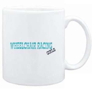  Mug White  Wheelchair Racing GIRLS  Sports Sports 