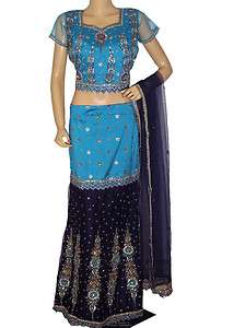   Dress Skirt Exclusive Lehenga Ghagra Choli Top Wedding Outfit M  