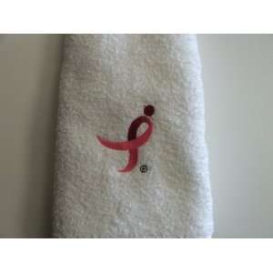  Susan G. Komen For The Cure Workout Towel White