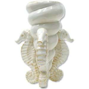  Sounds of the Sea Resin Seahorse Vase