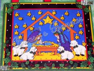 Bucilla THE BRIGHTEST STAR Nativity ADVENT CALENDAR Felt Christmas Kit 