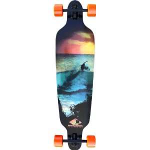  San Celemente Surf At Sunset Complete Longboard   10x39.75 