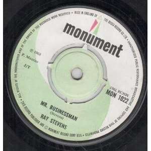   BUSINESSMAN 7 INCH (7 VINYL 45) UK MONUMENT 1968 RAY STEVENS Music