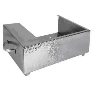   Steel Butane Stove Cover Up, (Stainless Steel 18/10)