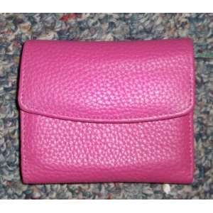  Buxton Ladies Leather Wallet~Pink ~~NWT 