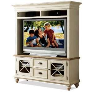  58 TV Console with Hutch by Riverside