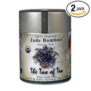 The Tao of Tea, Jade Bamboo Green Tea, Loose Leaf, 3.0 Ounce Tins 
