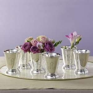  Set of 4 Mint Julep Cups In Silver Plate Jewelry