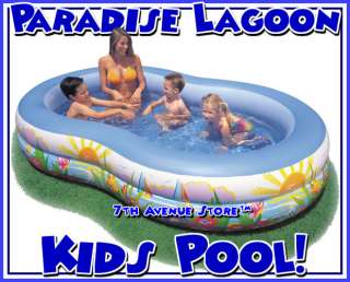 Paradise Lagoon Inflatable Family Pool Swimming Swim 078257564903 