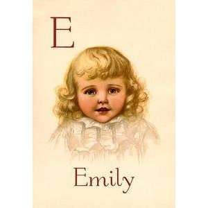  Vintage Art E for Emily   11279 4