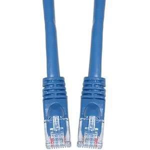  7FT CAT5E Blue UTP Molded Boot Cable 350MHZ High 