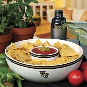  Wake Forest Demon Deacons Memory Company Team Chip and Dip Bowl 