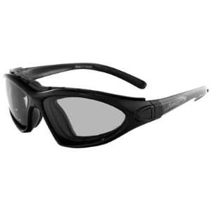  Bobster Photochromic Roadmaster Sunglasses Black Sports 