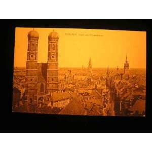    Munchen Church Germany Panorama PC ca. 1910 not applicable Books