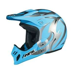  AFX Youth FX 85Y Multi Full Face Helmet 2007 Medium  Blue 