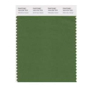  PANTONE SMART 18 0125X Color Swatch Card, Artichoke Green 