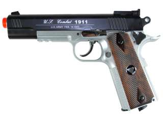   WG M1911 CO2 Blowback Metal Pistol 500 BSW Airsoft 654367371206  