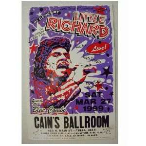   Richard Handbil Poster David Dean Cains Ballroom 