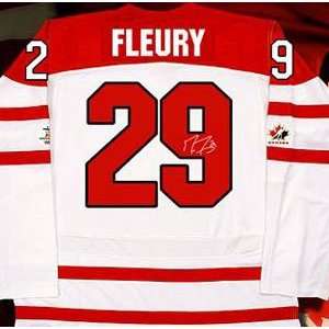 Autographed Marc Andre Fleury Jersey   Replica   Autographed NHL 