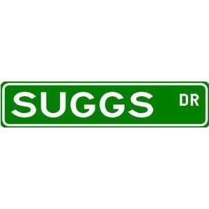 SUGGS Street Name Sign ~ Family Lastname Sign ~ Gameroom, Basement 