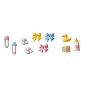 Baby Assorted Decorated Sugars, 144 pcs Grocery & Gourmet Food