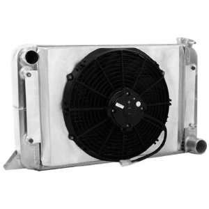   22 x 13 Scirocco Race Radiator with Fan and Shroud Combo Automotive