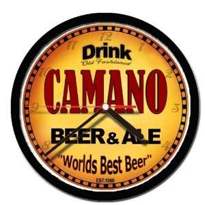  CAMANO beer and ale cerveza wall clock 