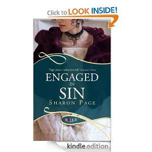 Engaged in Sin A Rouge Regency Romance Sharon Page  
