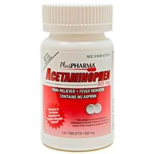  Gemini Pharmaceuticals  PlusPharma, Acetaminophen 325mg 