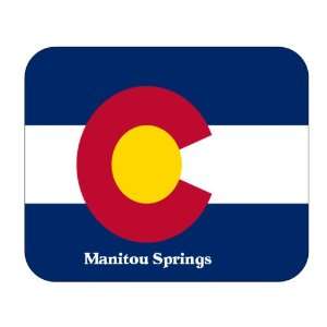   State Flag   Manitou Springs, Colorado (CO) Mouse Pad 