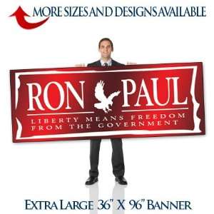  Ron Paul Liberty Banner (36X96)
